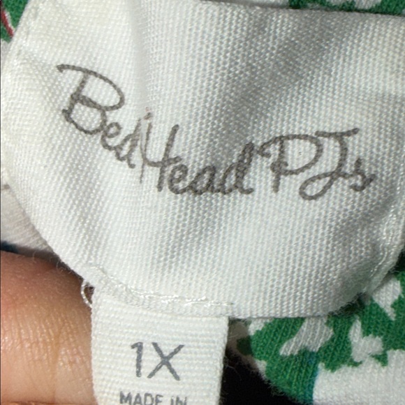 Bed Head PJs- Womens 1x Colorful Christmas 2 Piece Cotton Long sleeve pajama set - Picture 13 of 16